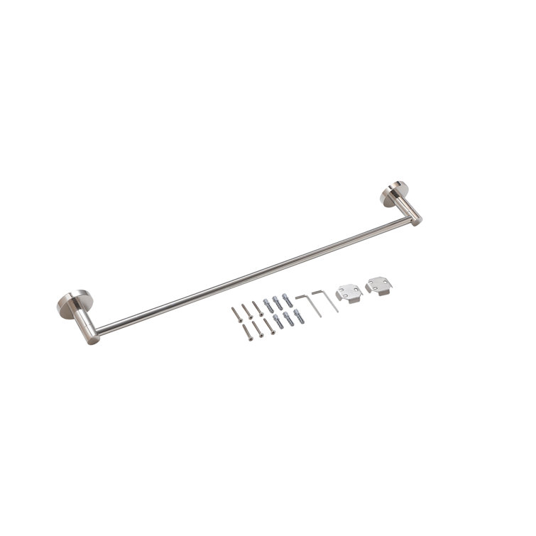 Chrome 3-Piece Stainless Steel Bathroom Hardware Set