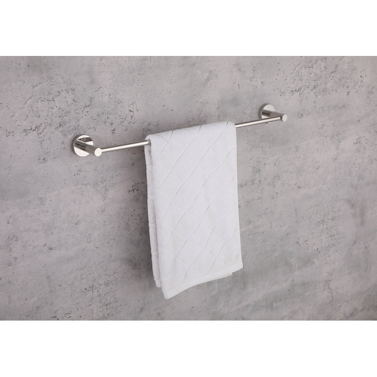 Chrome 3-Piece Stainless Steel Bathroom Hardware Set