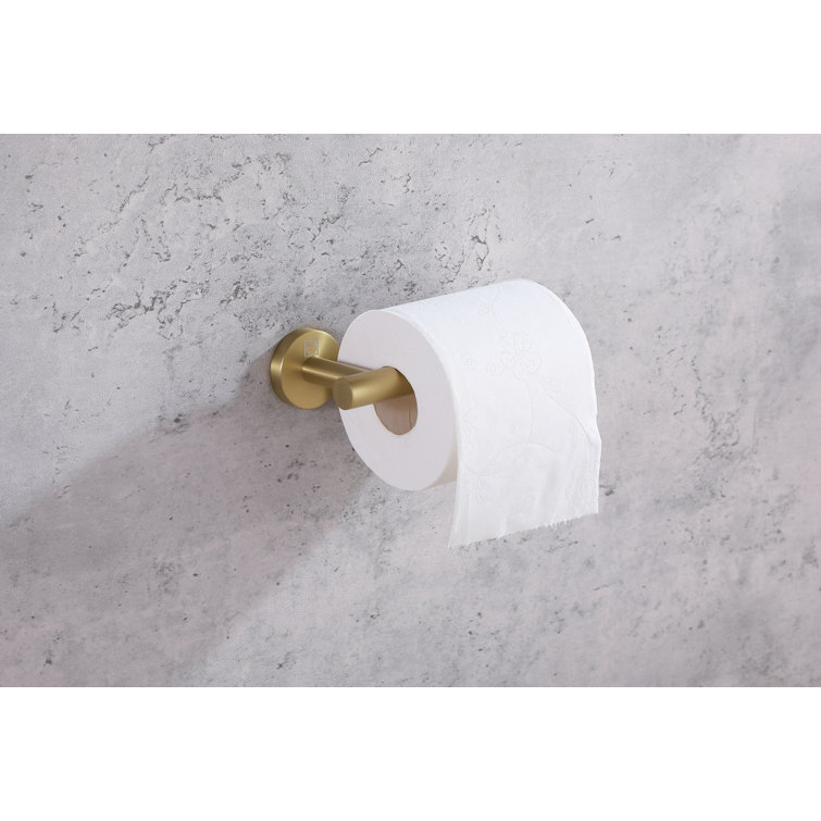 Brushed Gold Stainless Steel 3-Piece Bathroom Hardware Set