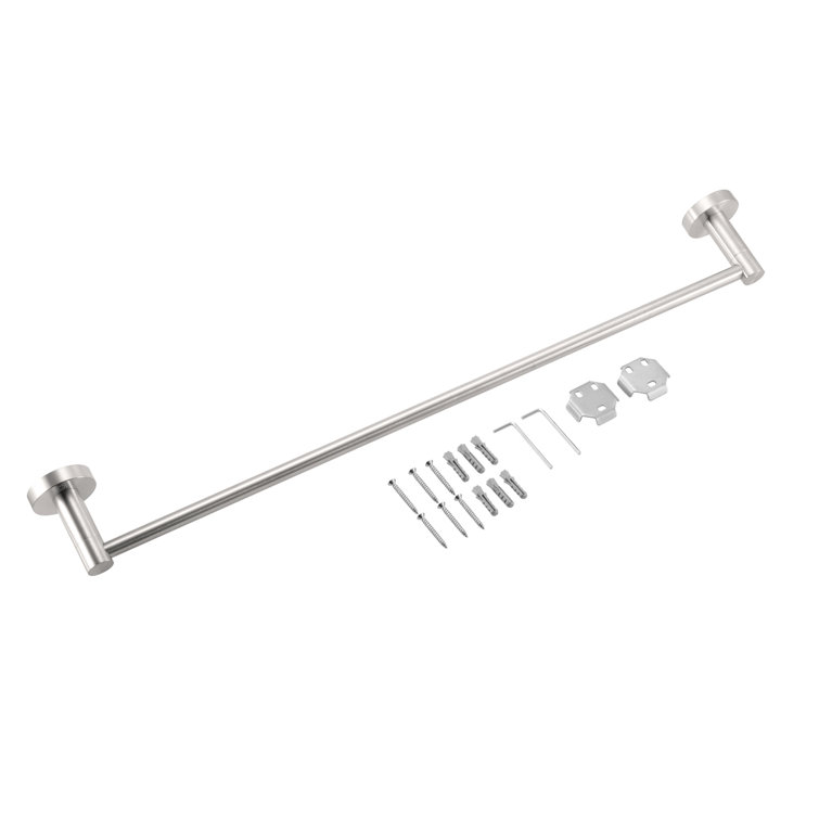 Alma Brushed Nickel Stainless Steel Bathroom Hardware Set