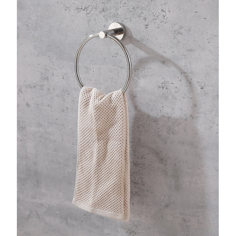 Chrome 3-Piece Stainless Steel Bathroom Hardware Set