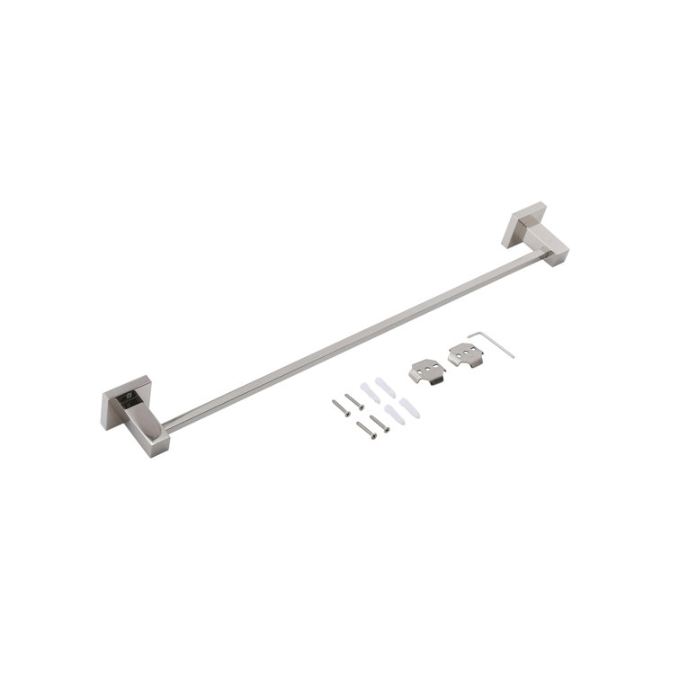 Chrome Stainless Steel 4-Piece Bathroom Hardware Set