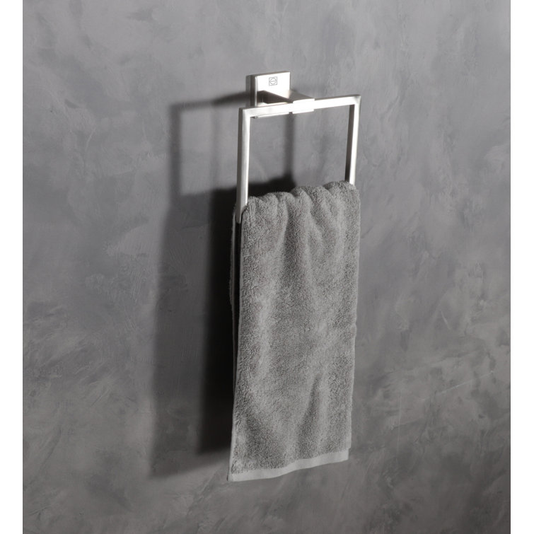 Brushed Nickel 4-Piece Stainless Steel Bathroom Hardware Set