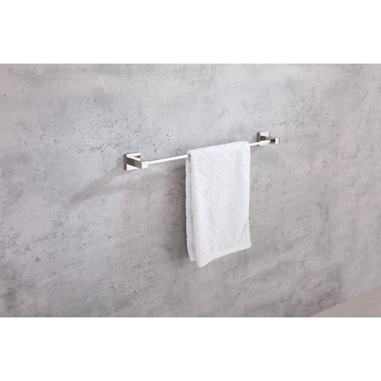 Chrome Stainless Steel 4-Piece Bathroom Hardware Set