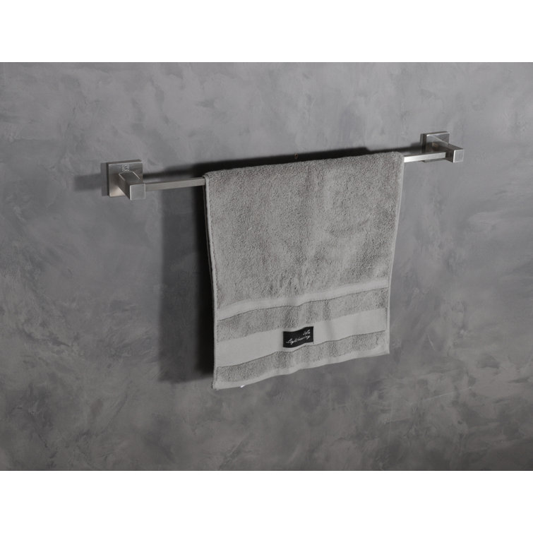 Brushed Nickel 3-Piece Stainless Steel Bathroom Hardware Set