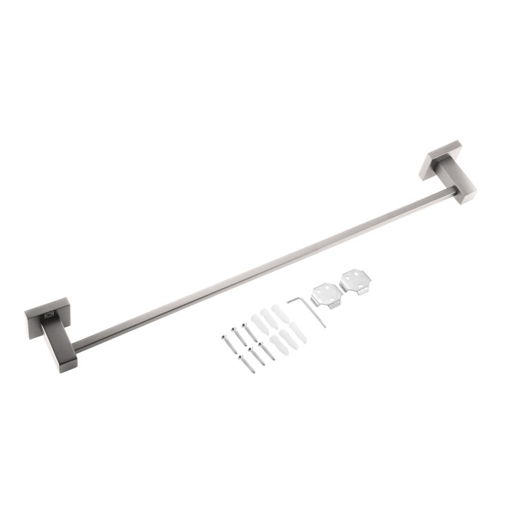 Brushed Nickel Stainless Steel 3-Piece Bathroom Hardware Set