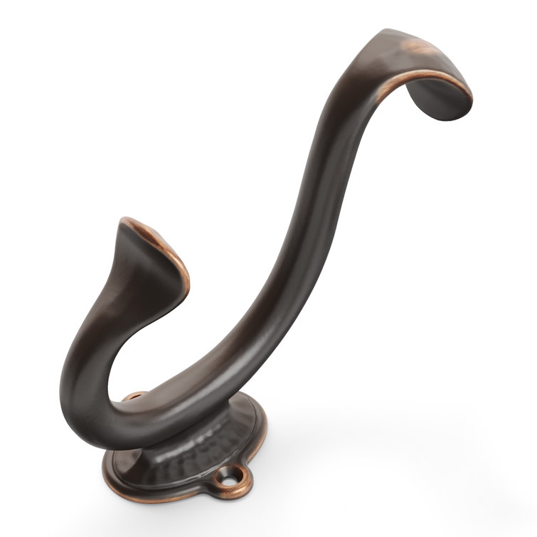 Distressed Bronze Traditional Wall Mount Hook Set