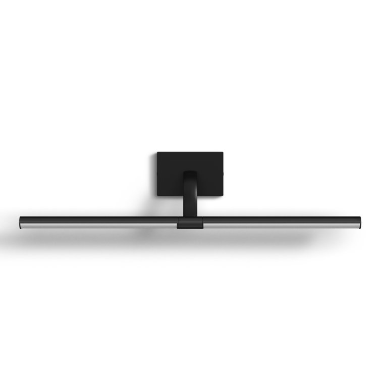Mona 18" Black Dimmable LED Wall Sconce with Sleek Design