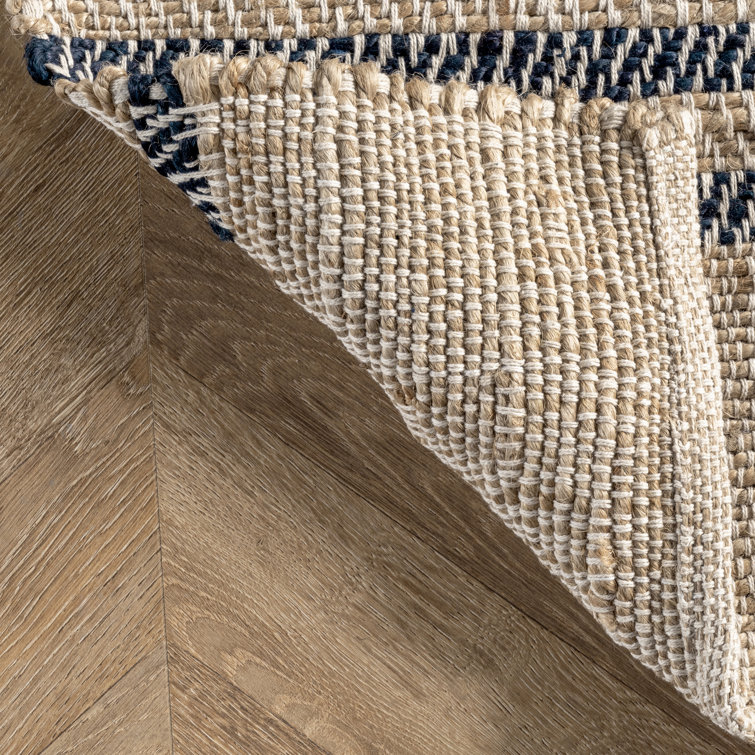 Lauren Liess Natural Jute Striped 4' x 6' Area Rug