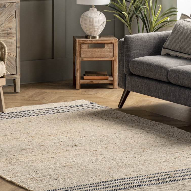 Lauren Liess Natural Jute Striped 4' x 6' Area Rug