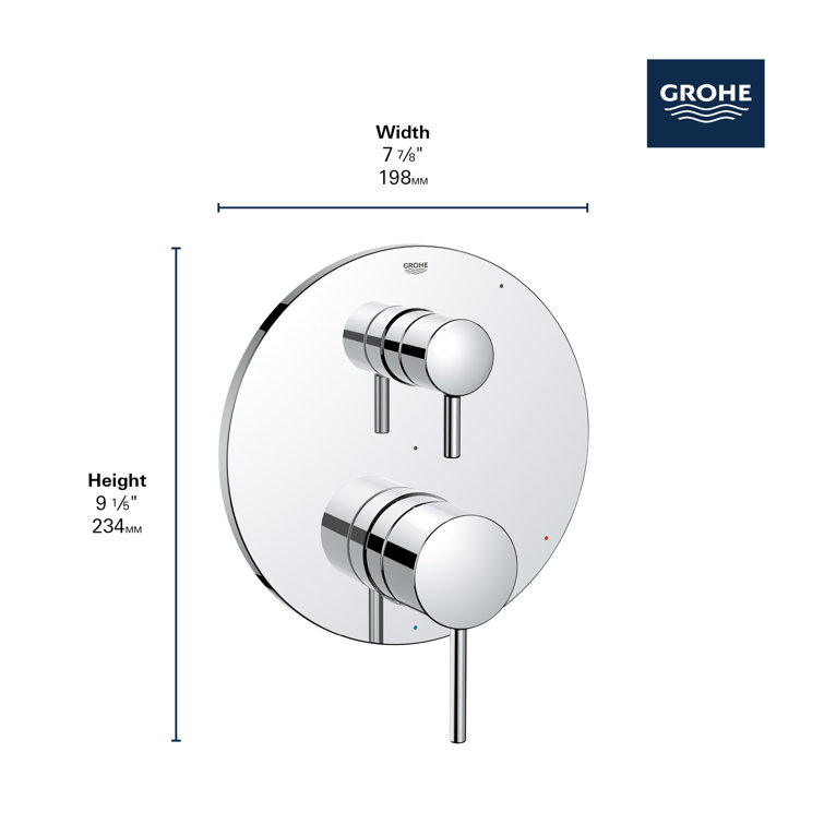 Chrome Dual Head Adjustable Height Rain Shower Set