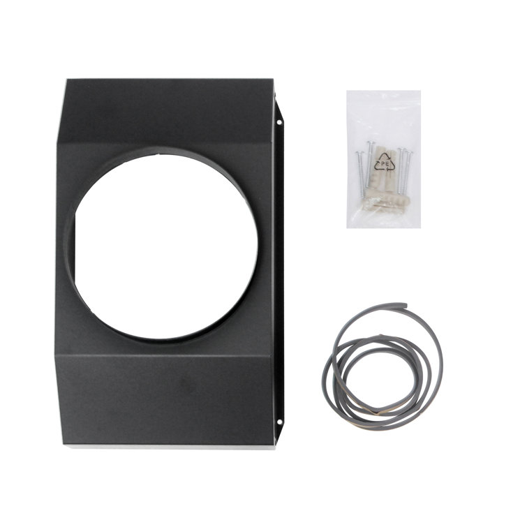 48" Stainless Steel Wall Mounted Range Hood with Charcoal Filter