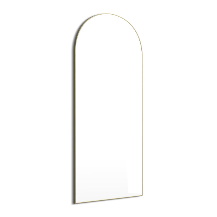 Elegant Kira 67"x30" Full-Length Bronze Wood Leaner Mirror