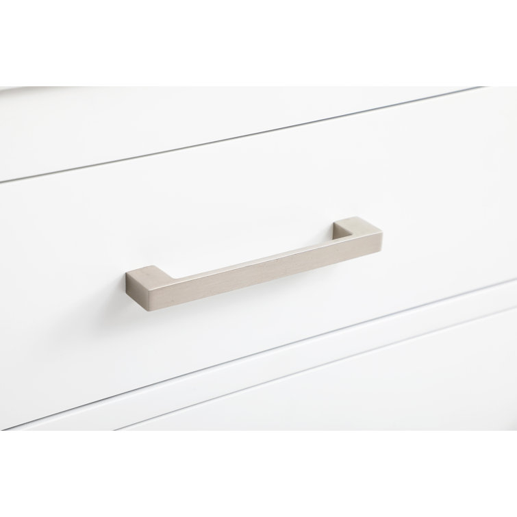 Lewis 60'' White Freestanding Double Vanity with Marble Top