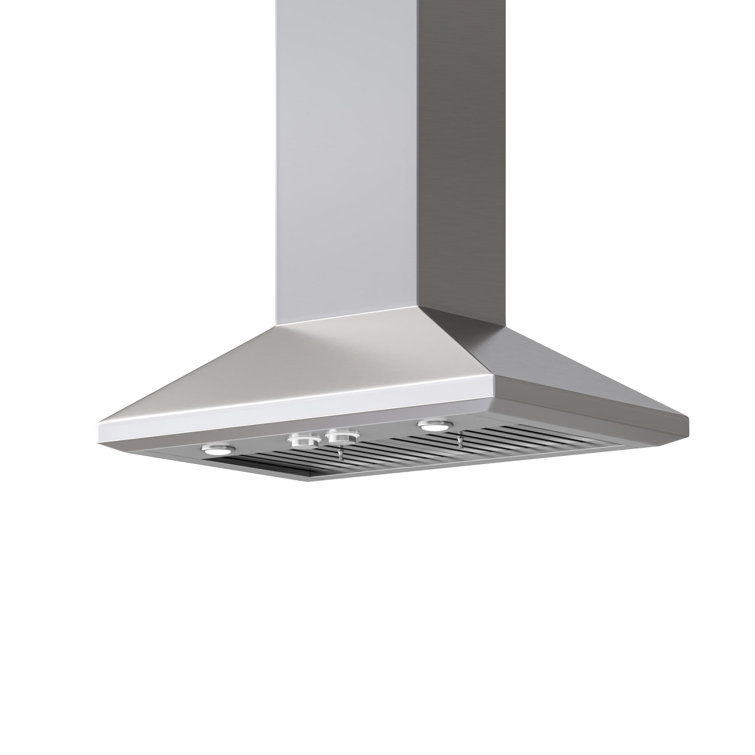 Avallon 42 Inch Stainless Steel Convertible Wall Mounted Range Hood