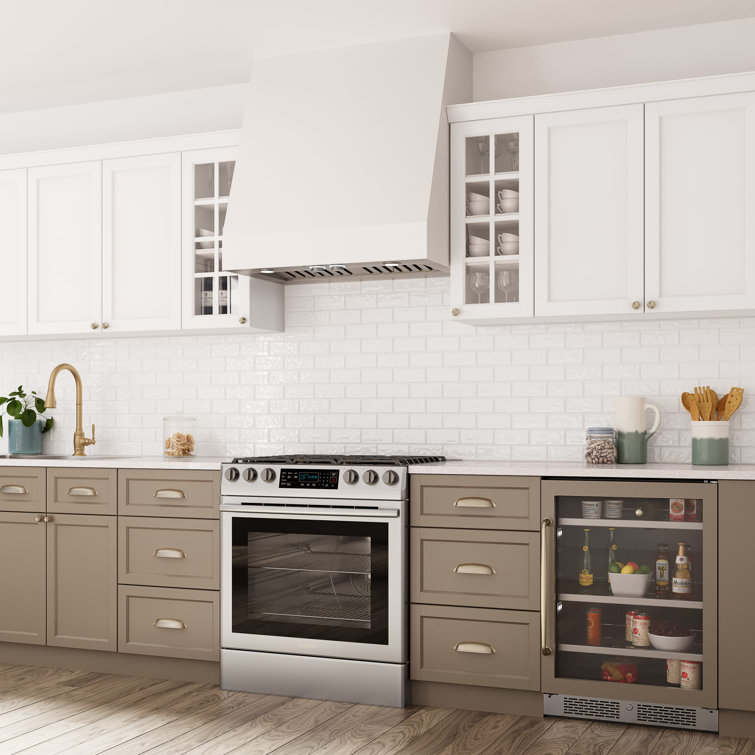 Avallon 28 Inch Stainless Steel Convertible Range Hood Insert
