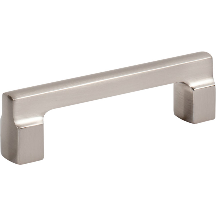 Brushed Nickel 3 3/4" Modern Cabinet Bar Pull
