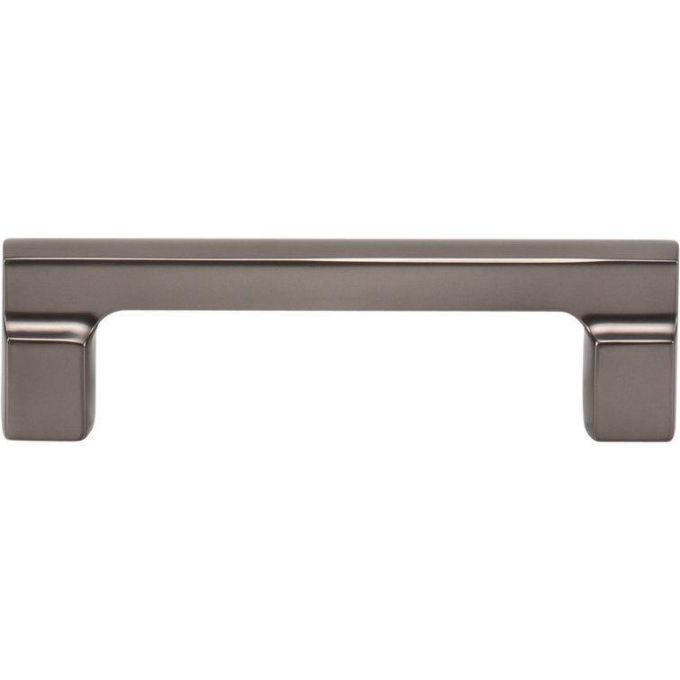 Slate 3 3/4" Industrial Metal Cabinet Bar Pull
