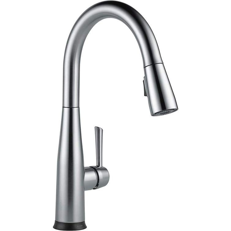 Stainless Steel Pull-Down Kitchen Faucet with Touch Technology