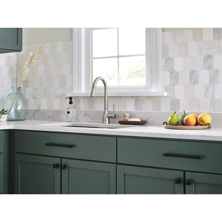 Adler Stainless Steel Pull-Down Kitchen Faucet with Spray