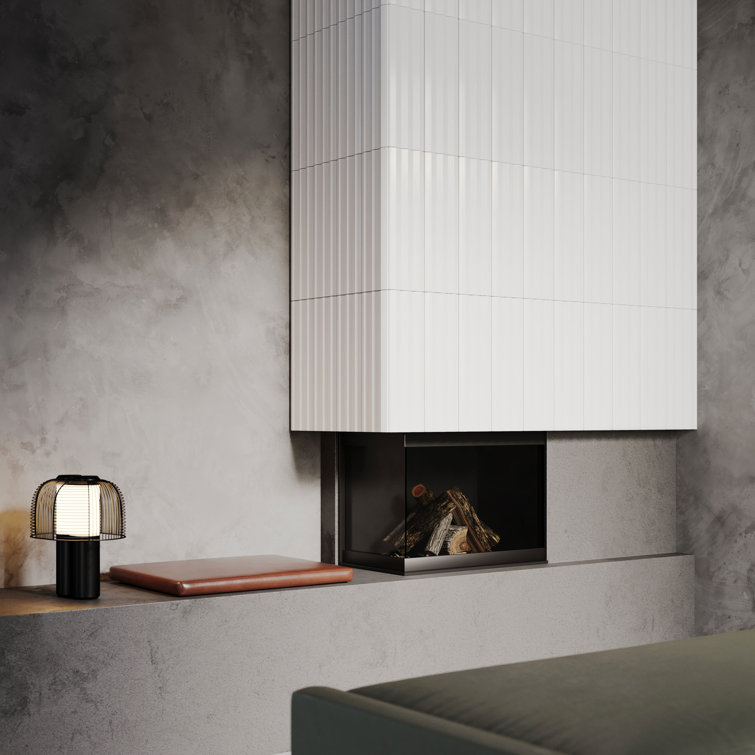Apex 5" x 16" Ivory Polished Porcelain Wall Tile