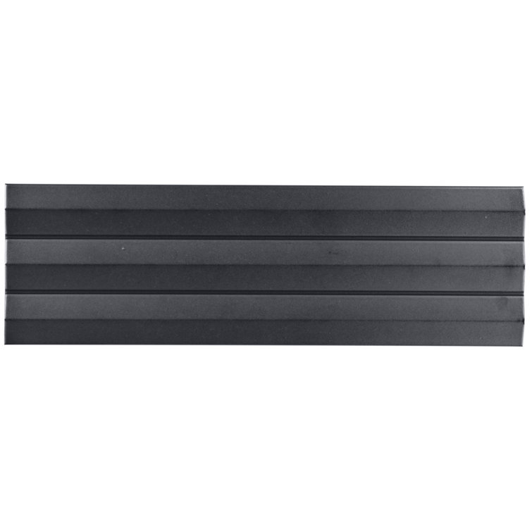 Apex 5" x 16" Gray 3D Polished Porcelain Wall Tile