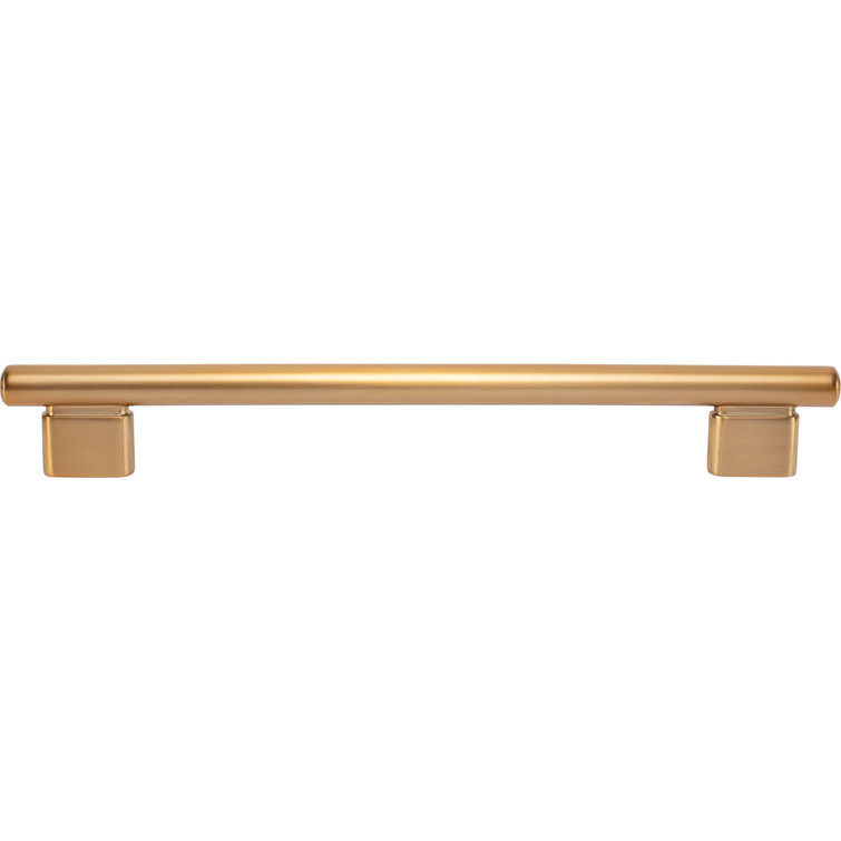 Warm Brass 12" Appliance Bar Pull with Mounting Hardware