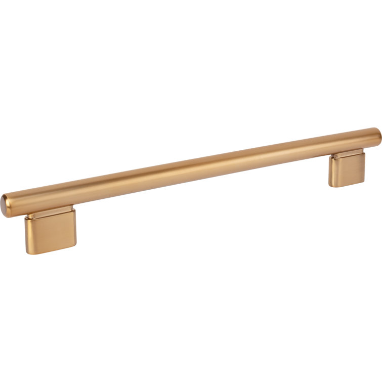 Warm Brass 12" Appliance Bar Pull with Mounting Hardware