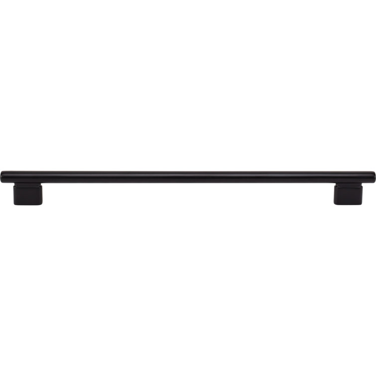 Matte Black 12" Modern Center to Center Bar Pull