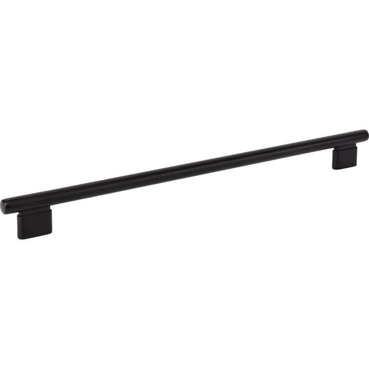 Matte Black 12" Modern Center to Center Bar Pull