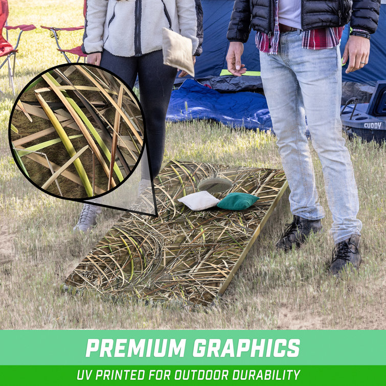 Reed Camo All-Weather Cornhole Game Set with Bean Bags
