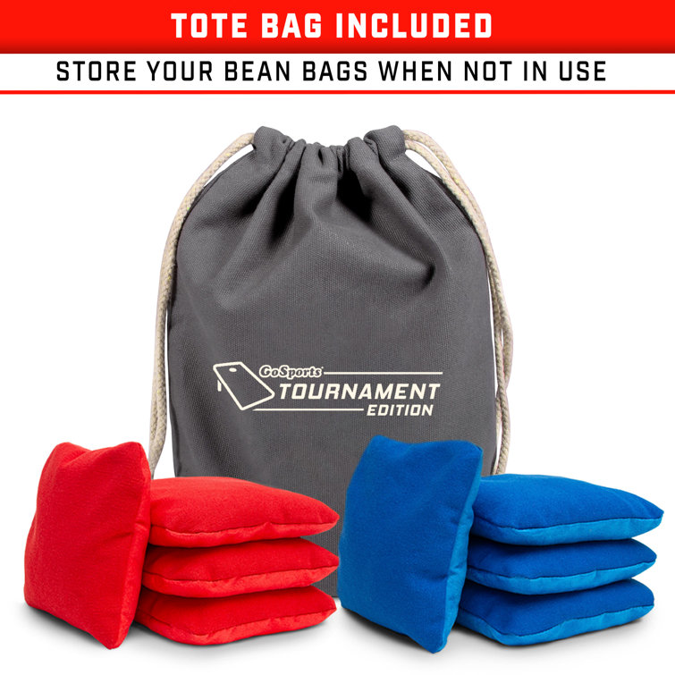 Tournament Edition Regulation Cornhole Game Set with Dual Side Bean Bags