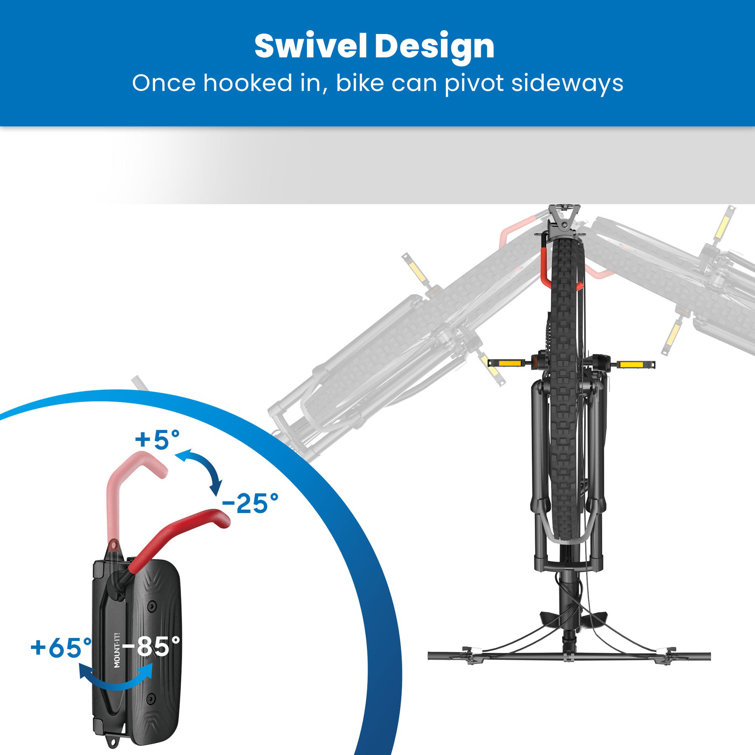 WheelsUp Wall Mounted Bike Rack