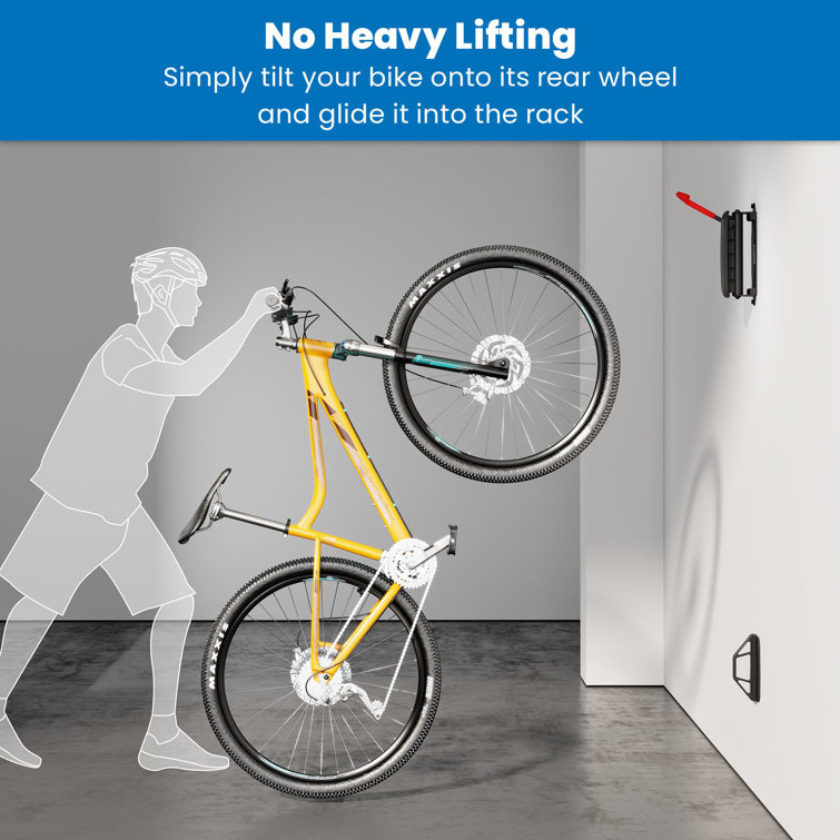 WheelsUp Wall Mounted Bike Rack