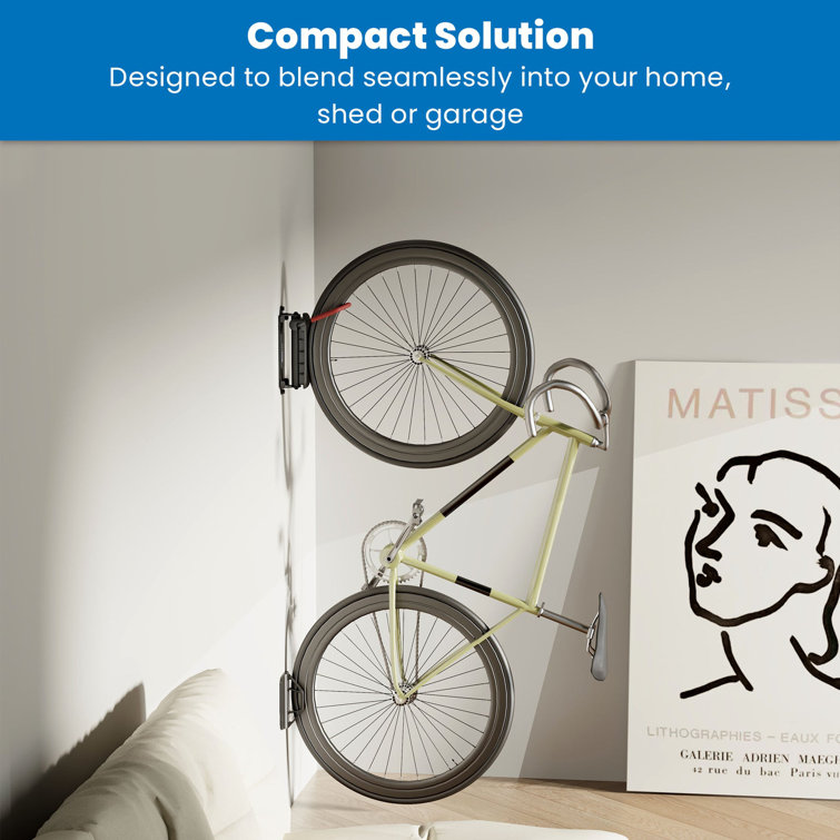 WheelsUp Wall Mounted Bike Rack