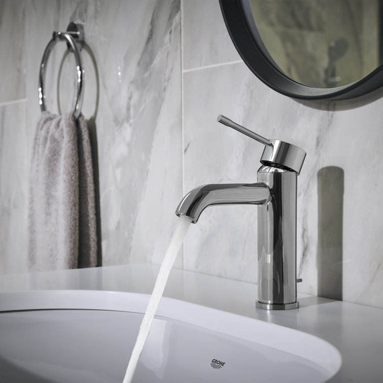 Hard Graphite Brass Single Hole Bathroom Faucet