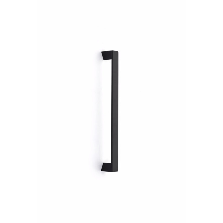 Flat Black Brass 18" Appliance Pull with Mounting Hardware