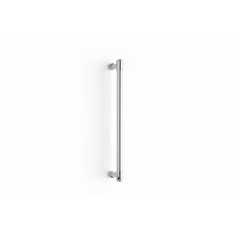 Polished Chrome 18" Modern Industrial Appliance Pull