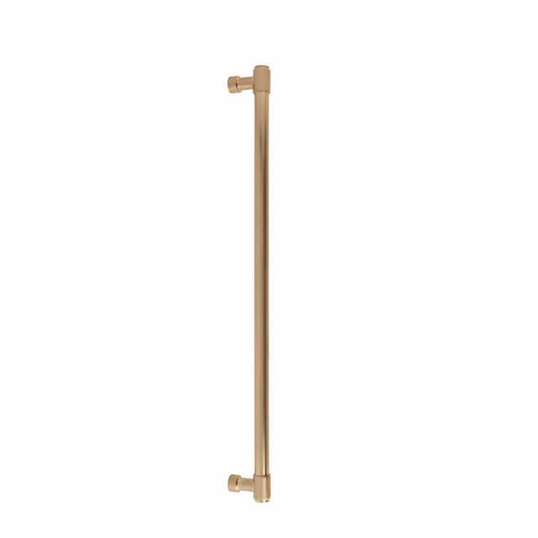 Satin Brass 18" Modern Industrial Appliance Pull