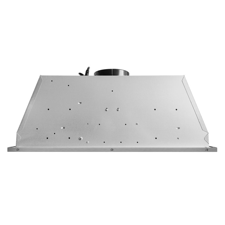 Cosmo 30-Inch Stainless Steel Insert Range Hood with LED Lights