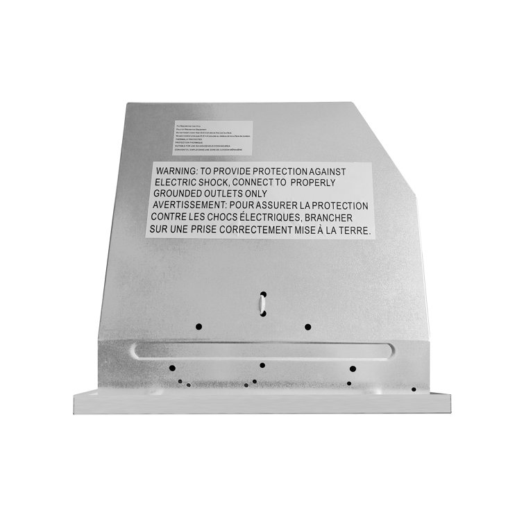 Cosmo 36" Stainless Steel Insert Range Hood with LED Lights