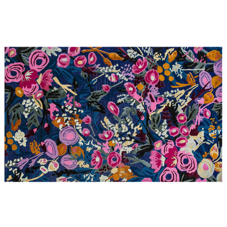 Aurora Floral Royal Rug