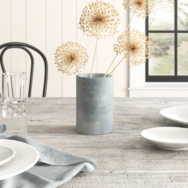Haxby 6'' Cylinder Ceramic Table Vase for Minimalist Decor
