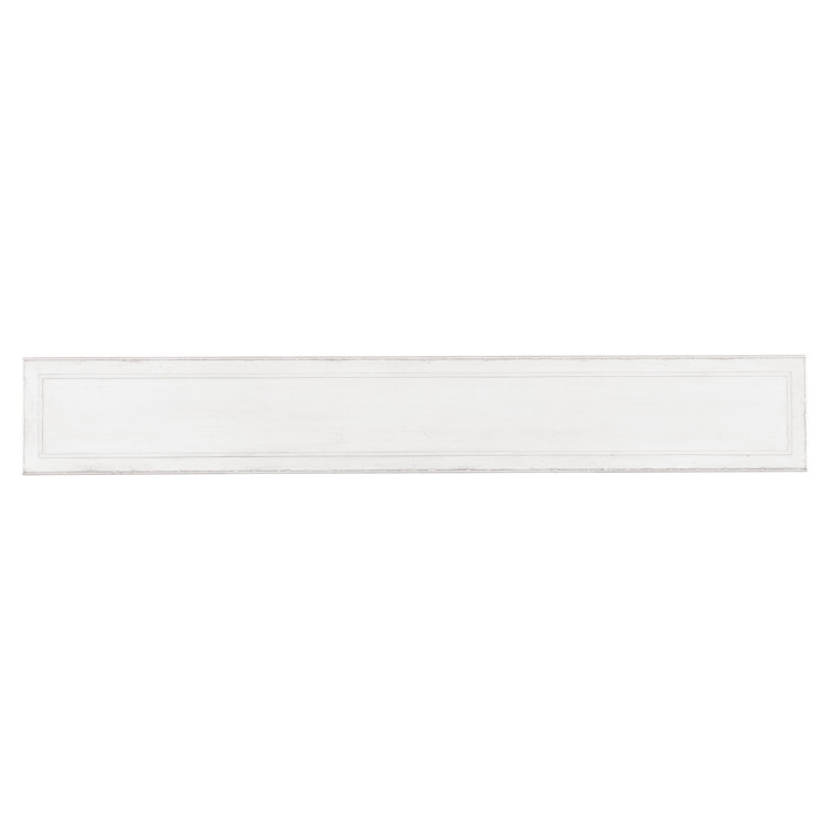 Charleston White 80'' Coastal Rectangular Console Table