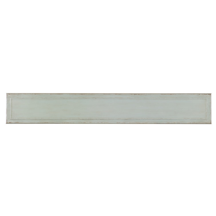 Charleston Blue Wood Console Table with Storage
