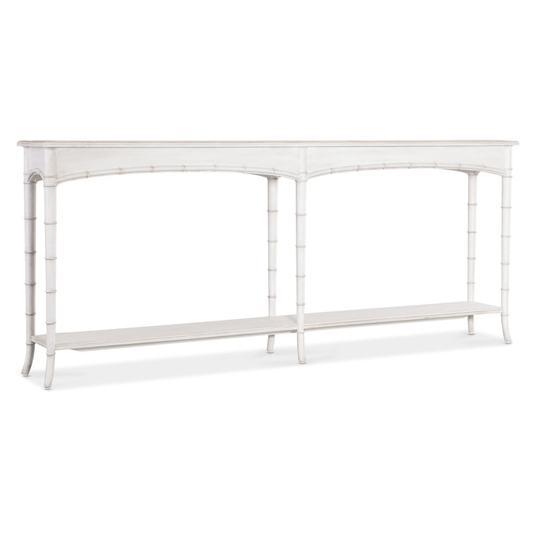 Charleston White 80'' Coastal Rectangular Console Table