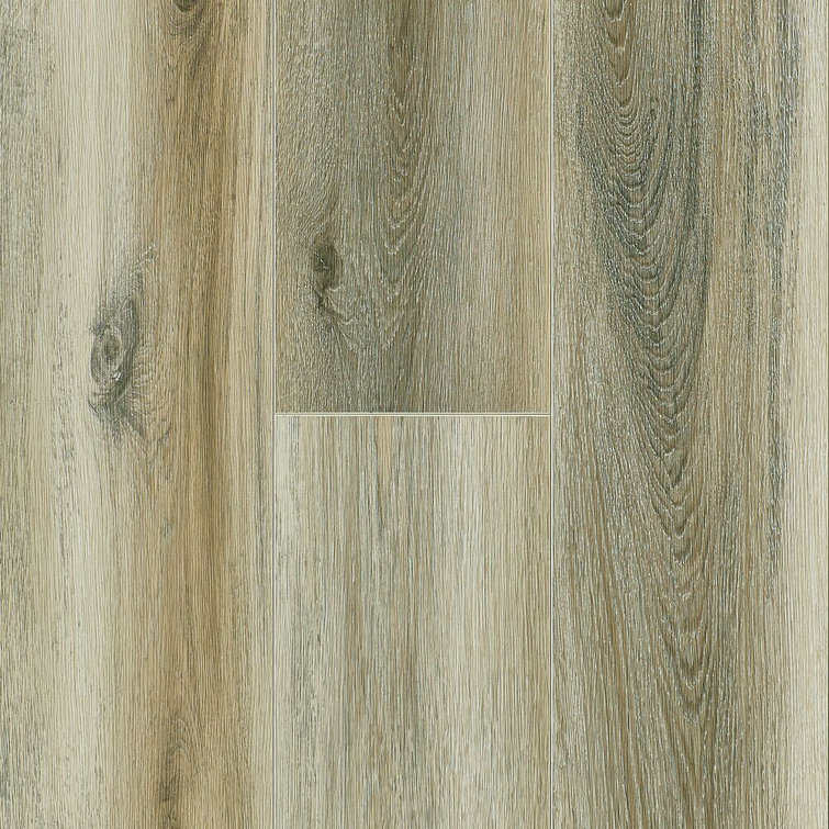 Misted Sunrise Light Brown Waterproof Vinyl Plank Flooring
