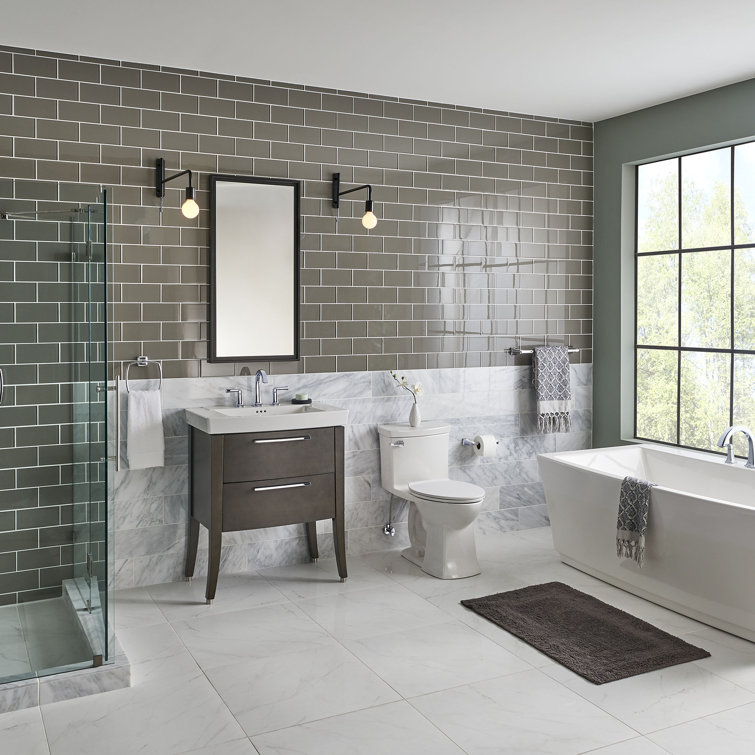 Manhattan Bridge Inspired High-Arc Polished Chrome Bathroom Faucet