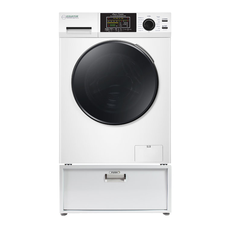 Equator Advanced Appliances White 1.62 cu. ft. Ventless All-In-One Washer Dryer Combo