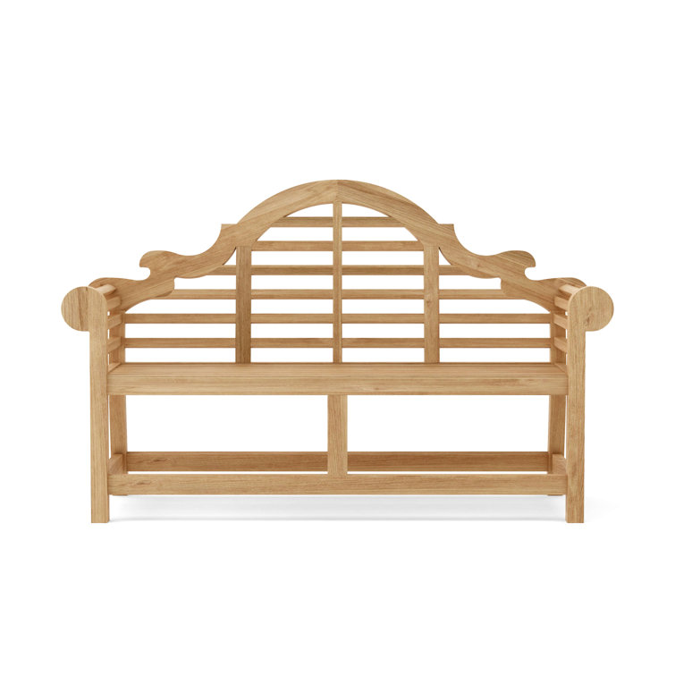 Marlborough Natural Teak 66" Outdoor Bench